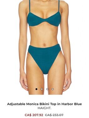 Haight Olive Green Two-Piece Bikini Set